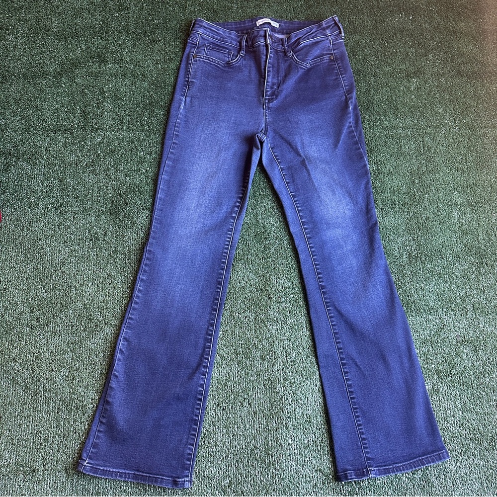 Nine West Indigo Wide Leg Jeans